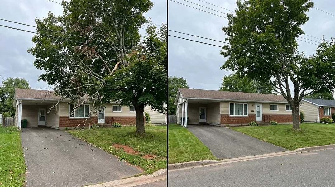 Émonder ou abattre ? Comment décider pour un arbre mature à Moncton