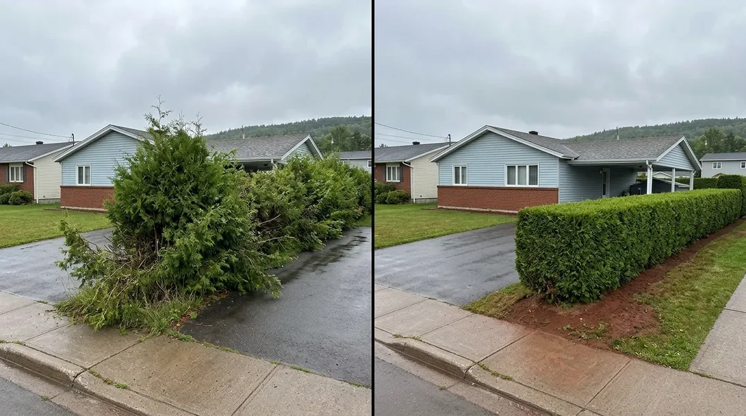 Résultat émondage à Moncton — Emondage Moncton