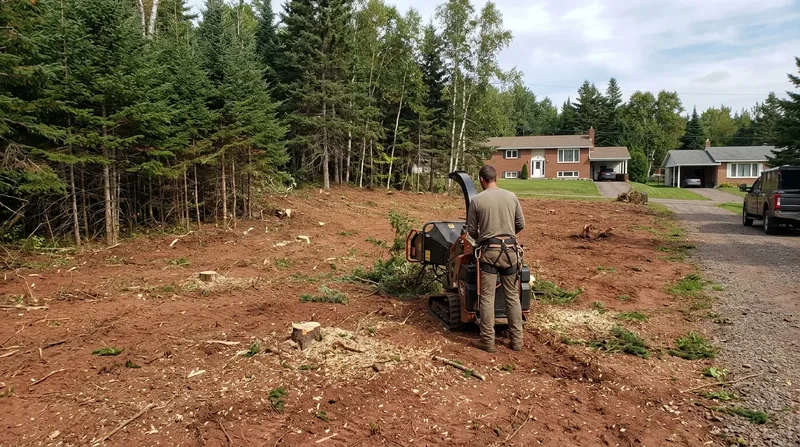 Deboisement de terrain Moncton