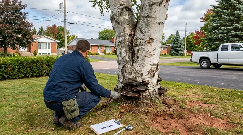 Detection de maladie d'arbre Moncton