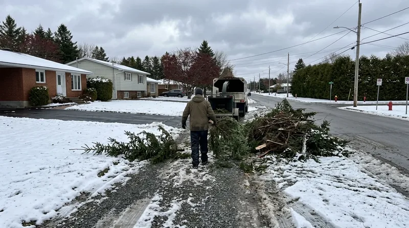 Nettoyage apres tempete Moncton